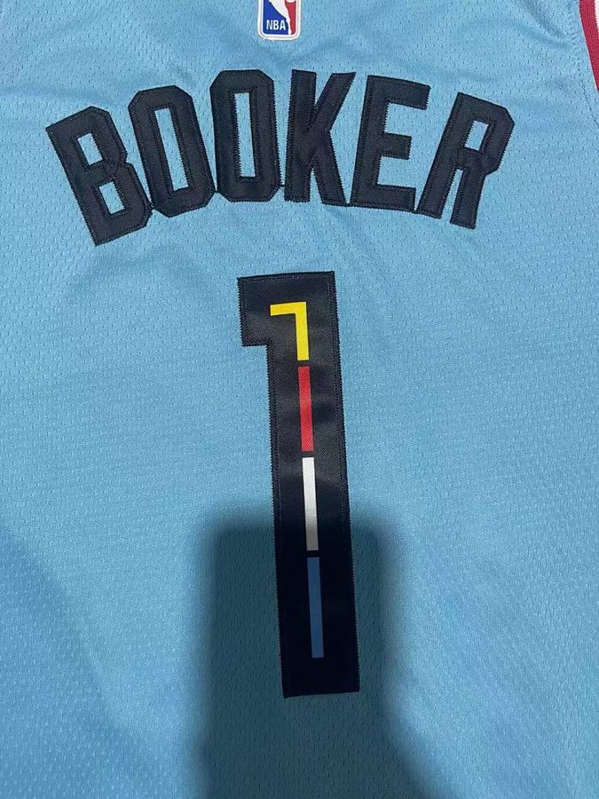 Suns #1 Blue City Edition Jersey
