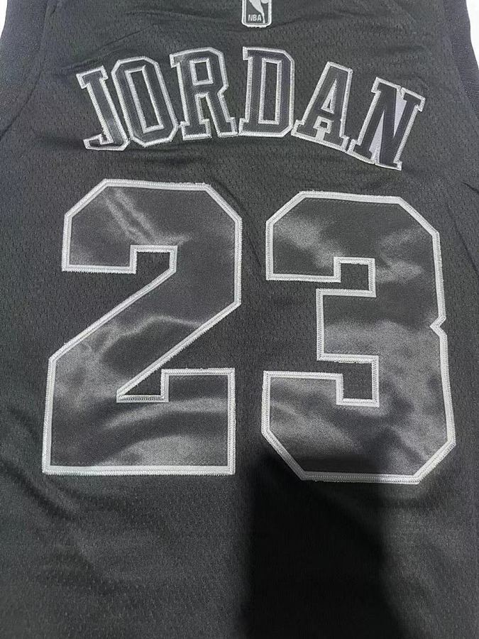 Bulls #23 Black Jersey