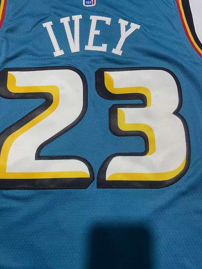 Pistons #23 Green Jersey