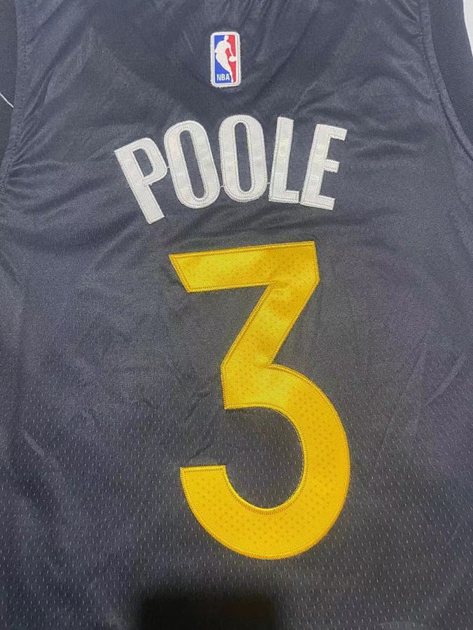 Warriors #3 City Edition Nike Jersey