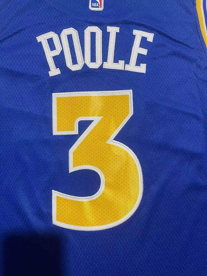 Warriors #3 Nike Jersey