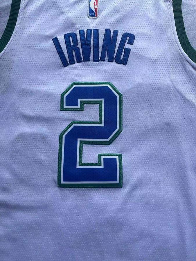 Mavericks #2 White Nike Jersey