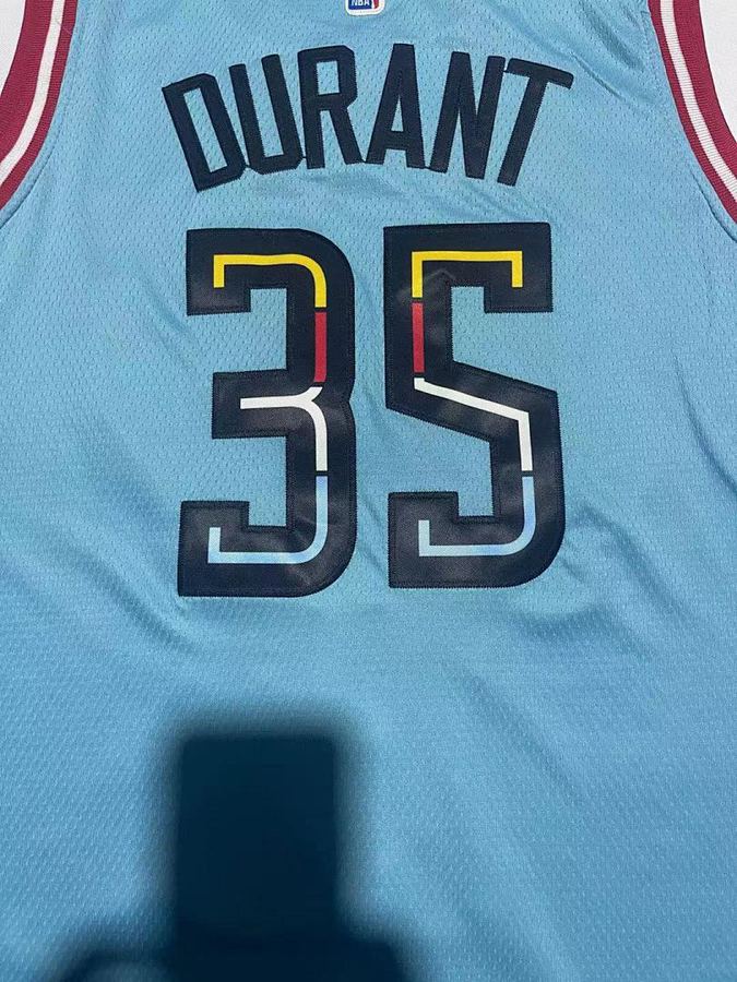 Suns #35 Blue Nike Jersey