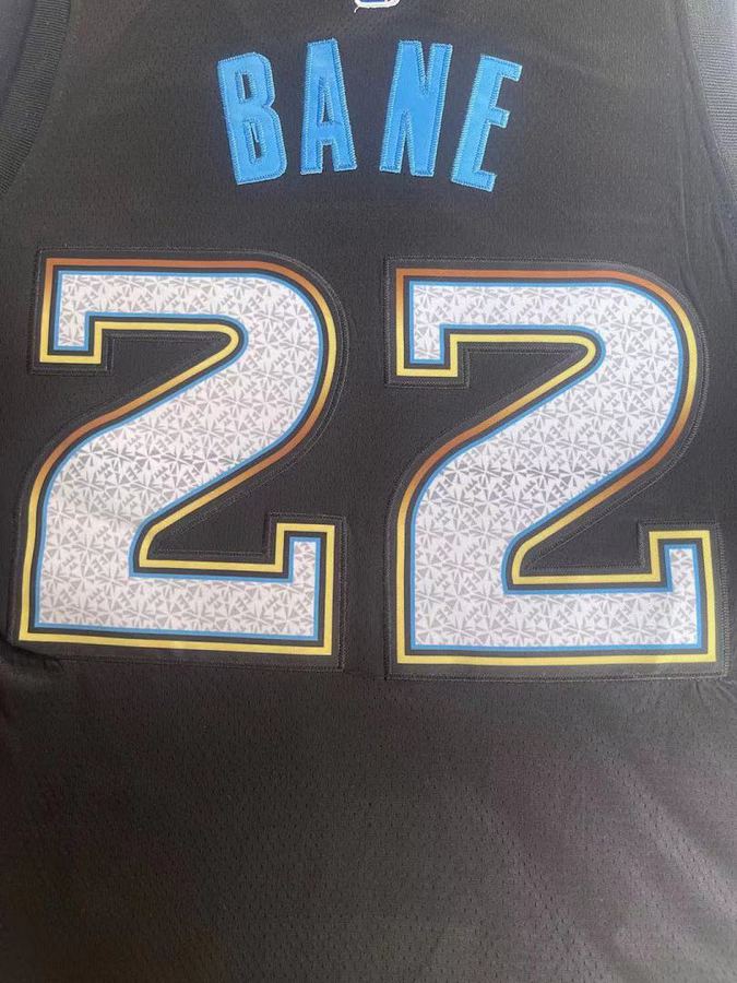 Grizzlies #22 Black City Edition Jersey