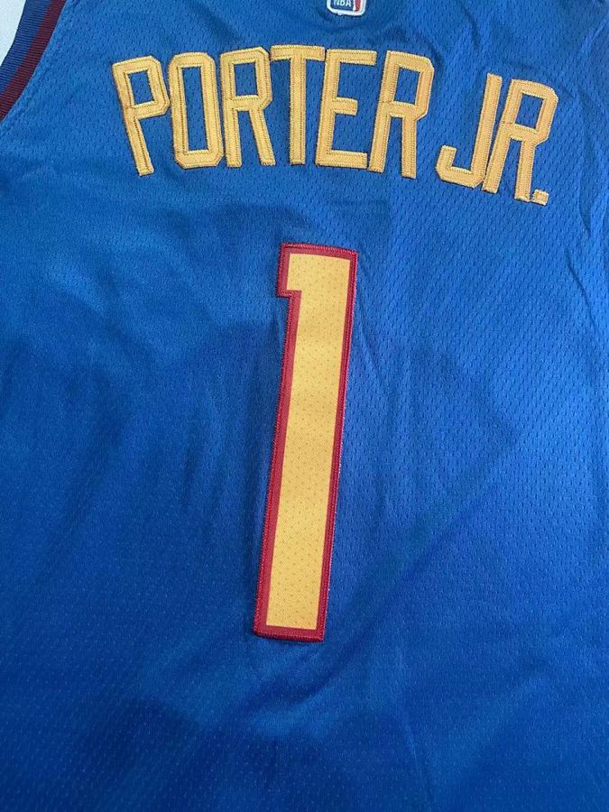 Nuggets #1 Michael Jordan Jersey