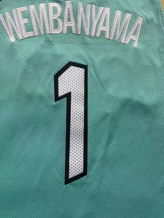 Spurs #1 Green City Edition Jersey