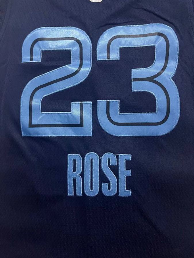 Grizzlies #23 Navy Blue Nike Jersey