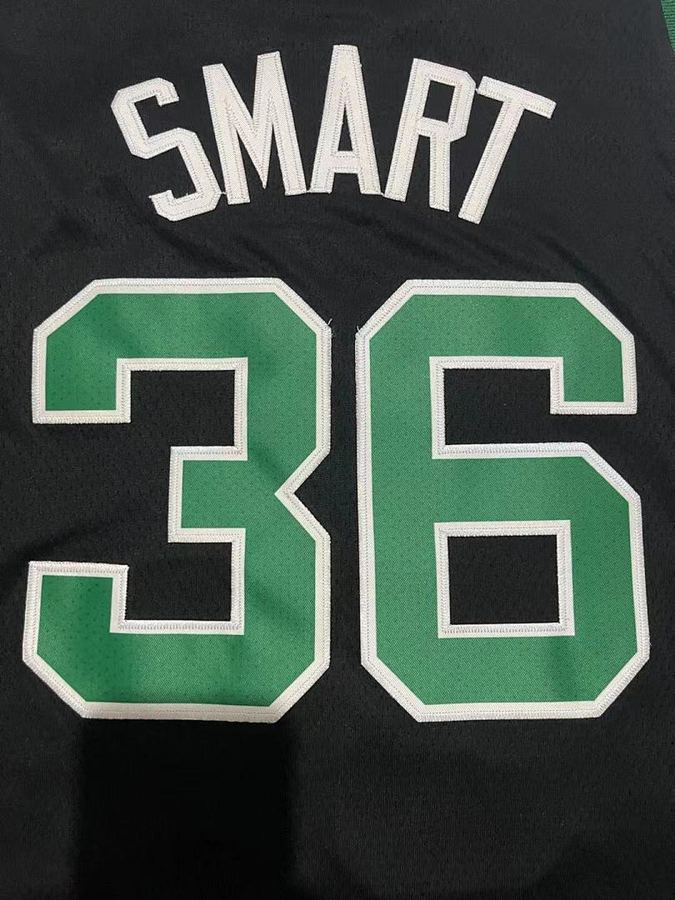 Celtics #36 Black Nike Jersey
