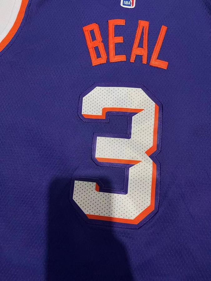 Suns #3 Purple Nike Jersey