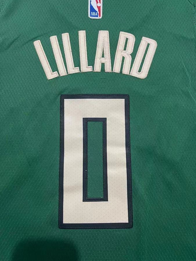 Bucks #0 Green Nike Jersey