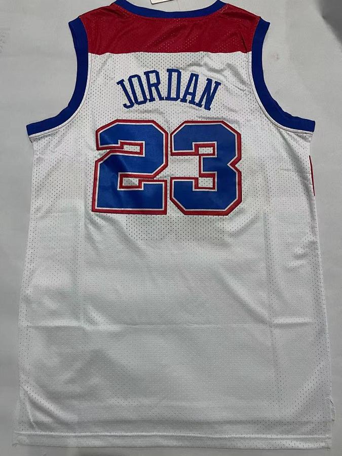 Wizards #23 White Retro Jersey