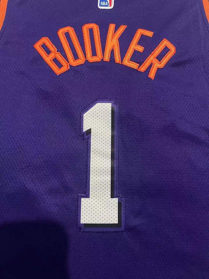 Suns #1 Purple Nike Kids Jersey