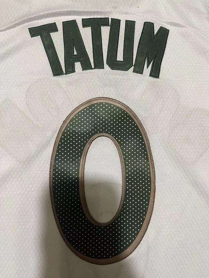 Celtics #0 White Nike Jersey
