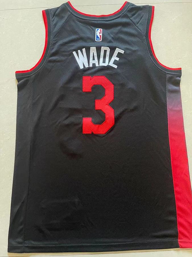 Heat #3 Black City Edition Jersey