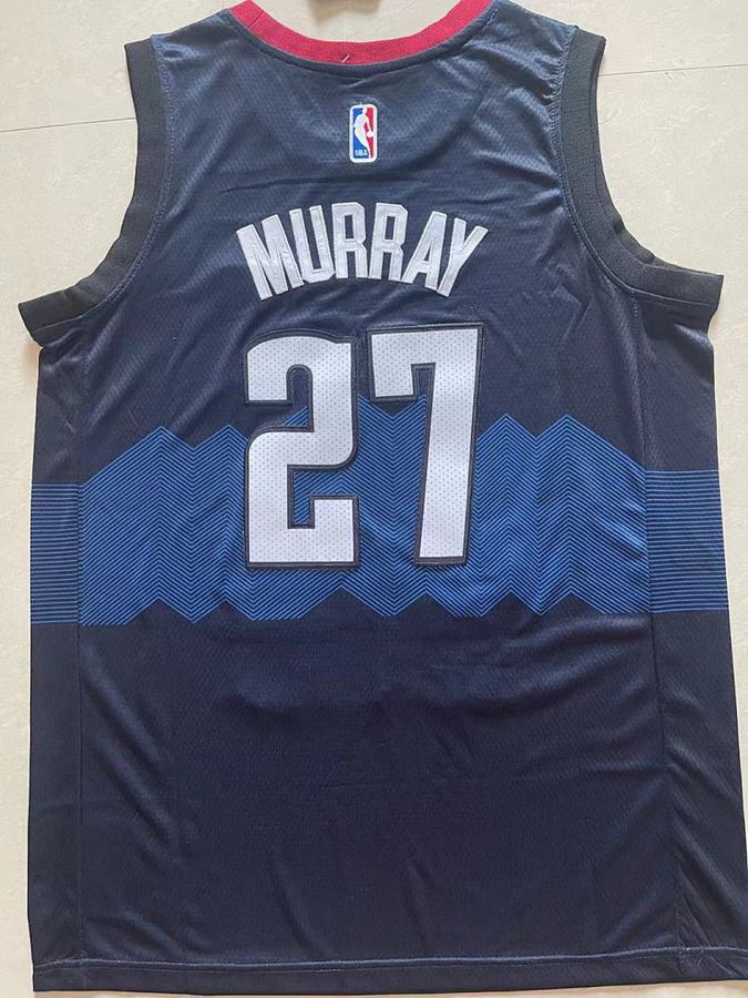 Nuggets #27 Navy Blue City Edition Jersey