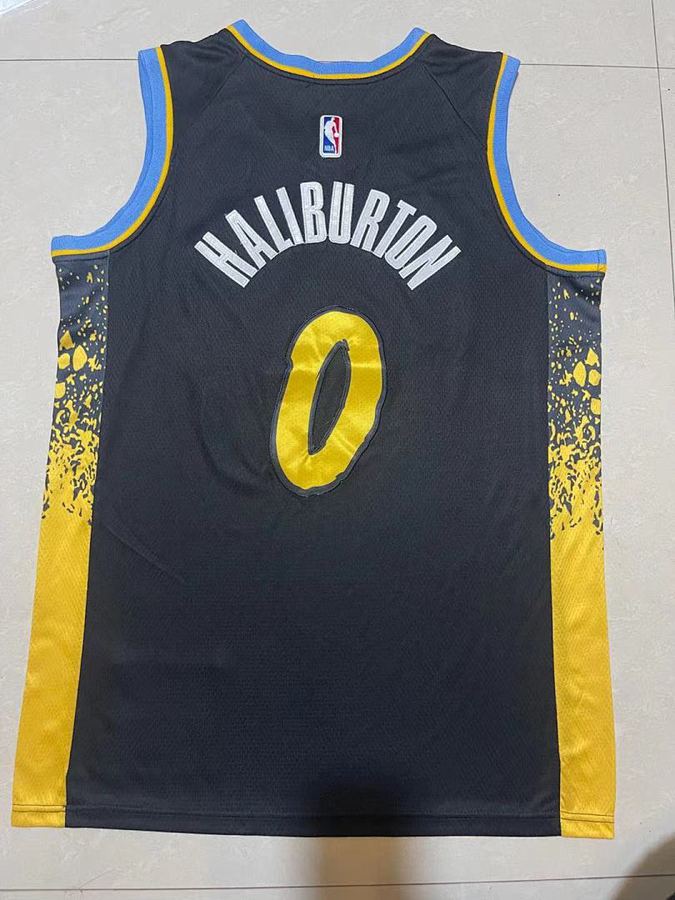 Pacers #0 Black City Edition Jersey