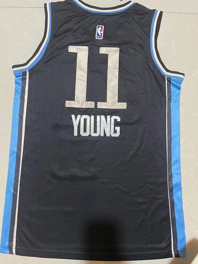 Hawks #11 Black City Edition Jersey