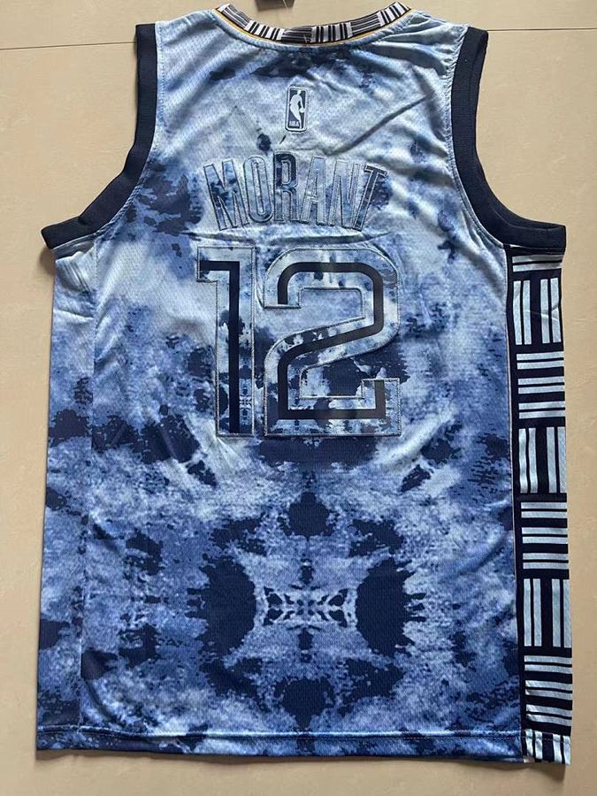 Grizzlies #12 City Edition Jersey