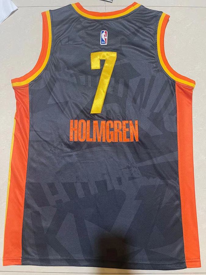 Thunder #7 Black City Edition Jersey