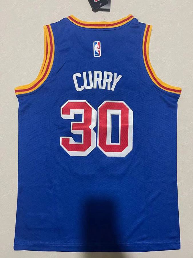 Warriors #30 Nike Kids Jersey