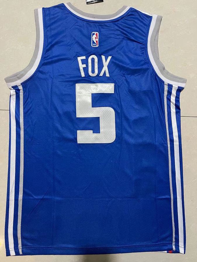 Kings #5 De'Aaron Fox Jersey