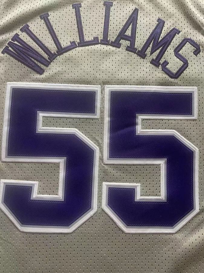 Kings #55 Gray Retro Jersey