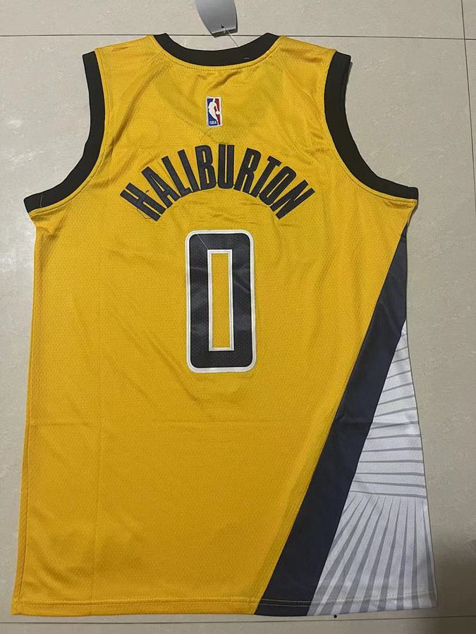 Pacers #0 Yellow Jersey