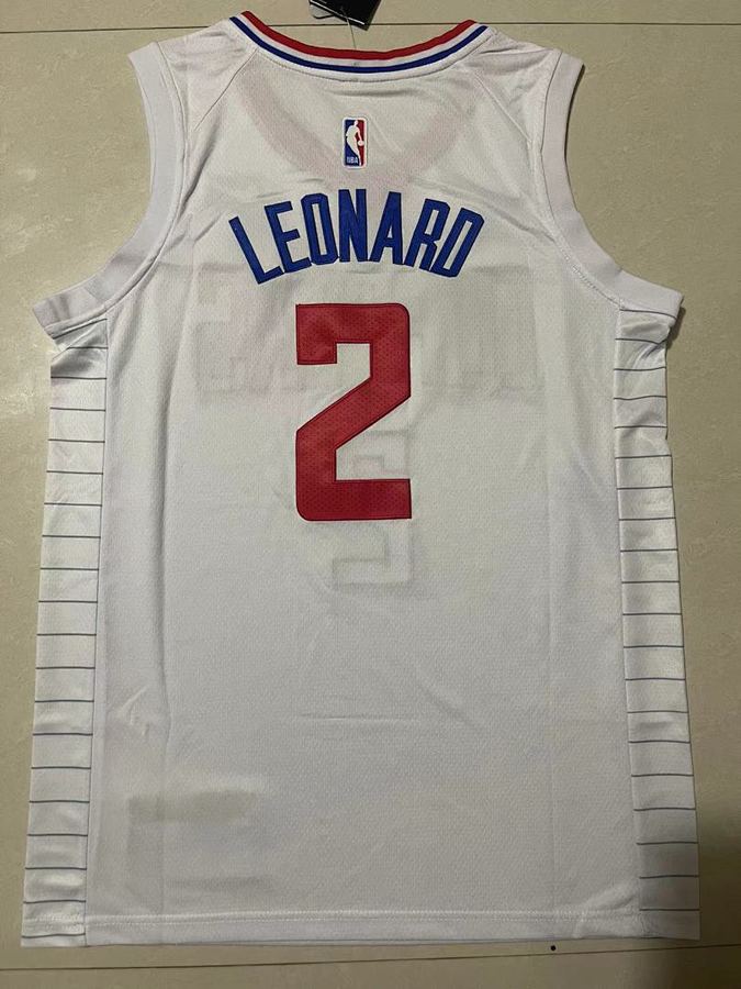 Clippers #2 White Nike Jersey