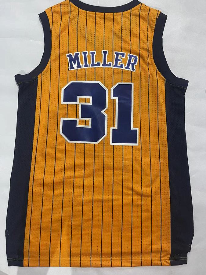 Pacers #31 Yellow Jersey