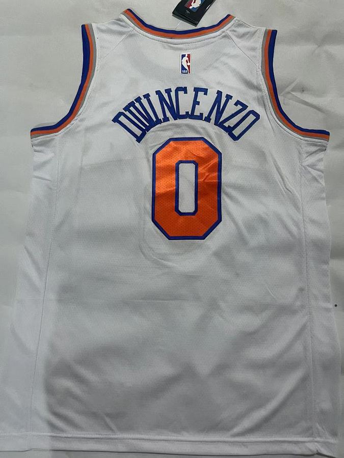 Knicks #0 White Nike Jersey