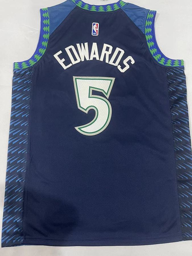 Timberwolves #5 Nike Jersey