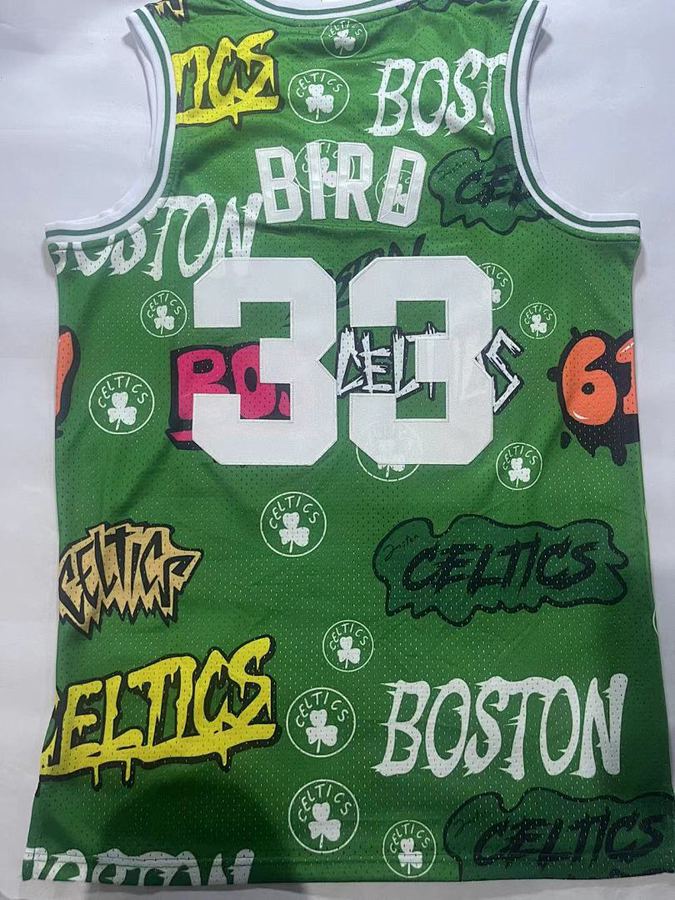 Celtics #33 Retro Jersey