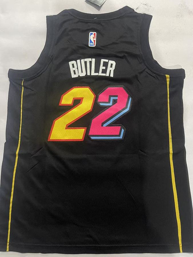 Heat #22 Black Kids Jersey