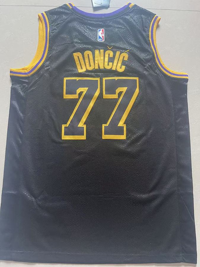 Lakers #77 Luka Doncic Jersey