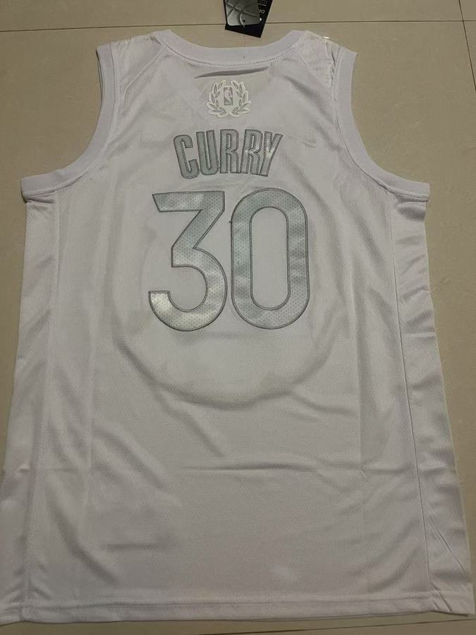 Warriors #30 Stephen Curry White Jersey