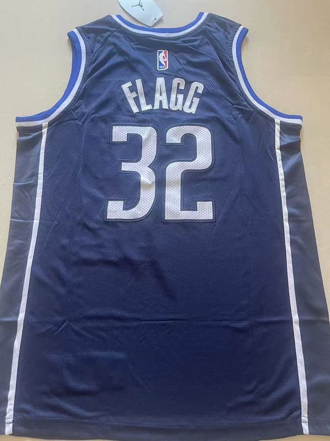 Mavericks #32 Navy Blue Jersey