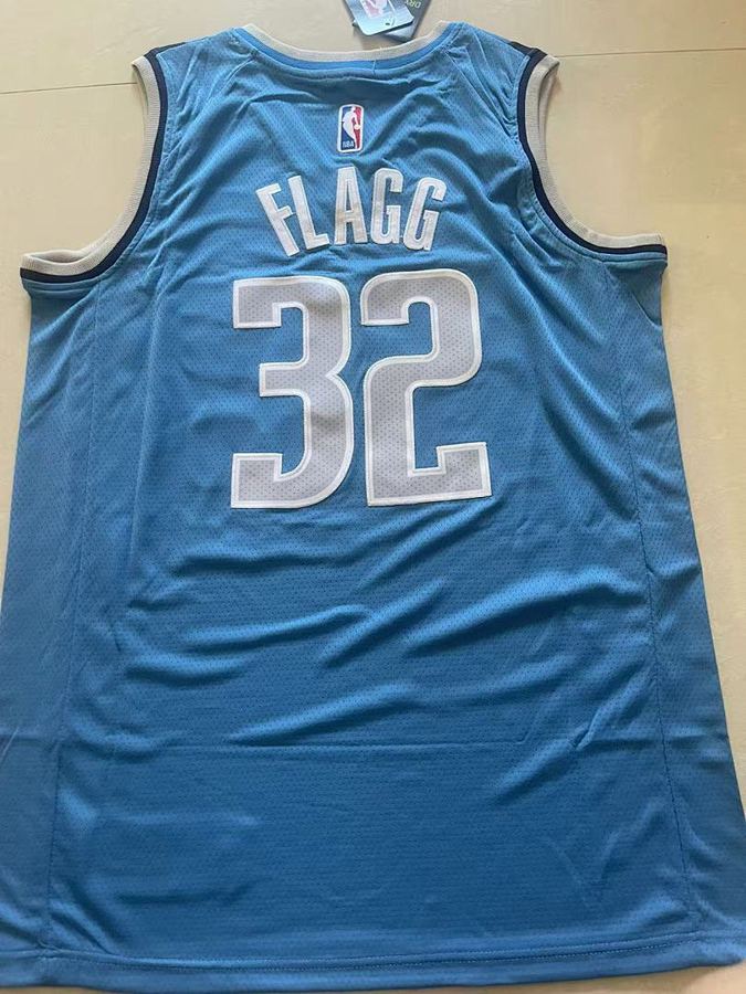 Mavericks #32 Light Blue Jersey