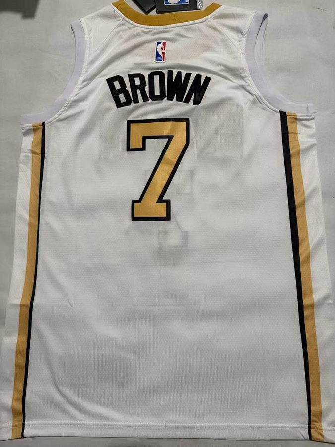 Celtics #7 White Nike Jersey