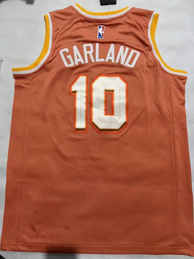 Cavaliers #10 Orange Nike Jersey