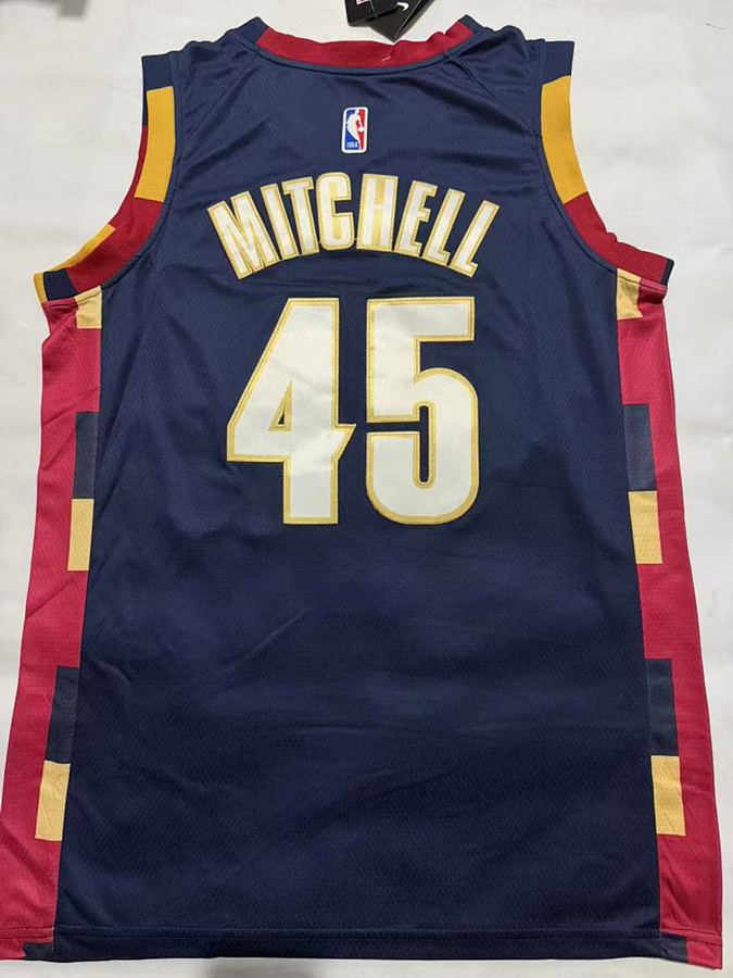 Cavaliers #45 Navy Blue Jersey
