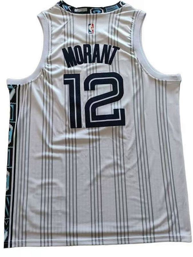 Grizzlies #12 Ja Morant Jersey