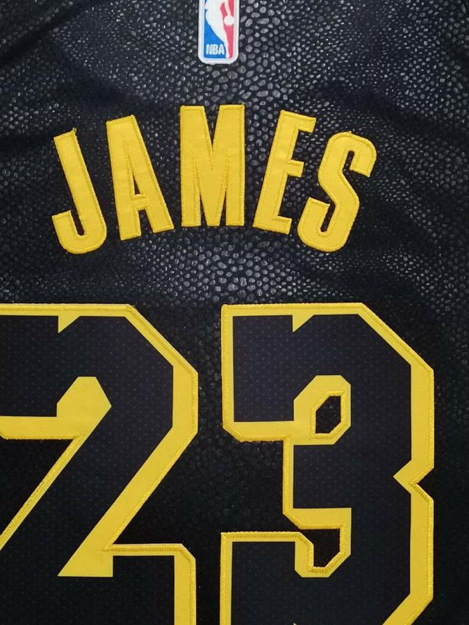 Lakers Black City Edition Jersey