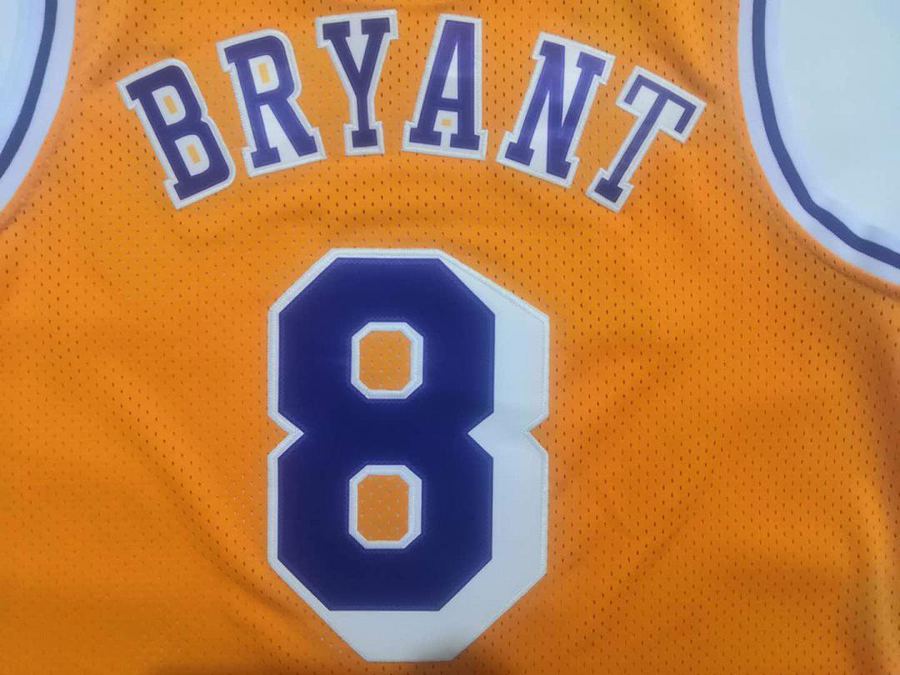 Lakers Yellow Retro Jersey