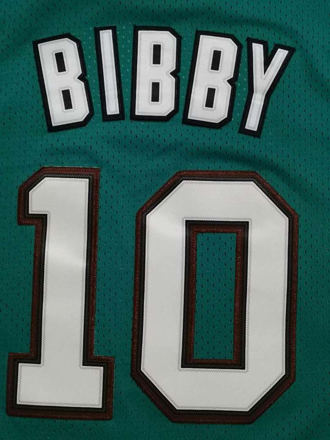 Grizzlies #10 Green Retro Jersey