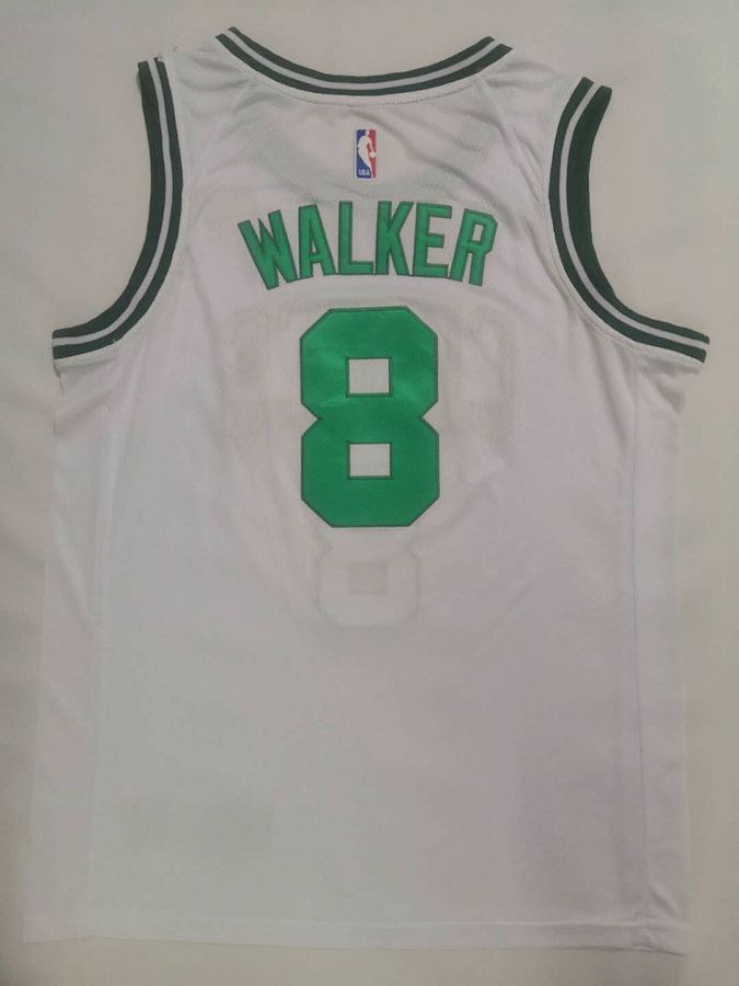Celtics #8 White Nike Jersey