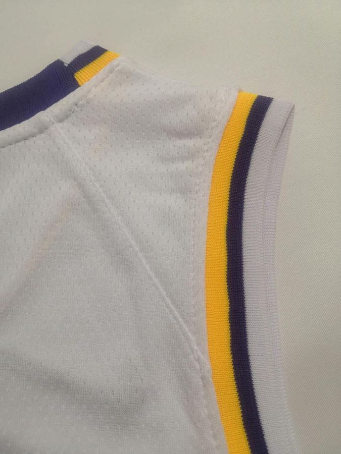 Lakers #24 White Nike Jersey