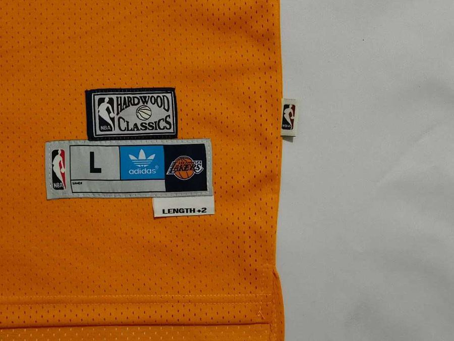 Lakers #24 Yellow Retro Jersey