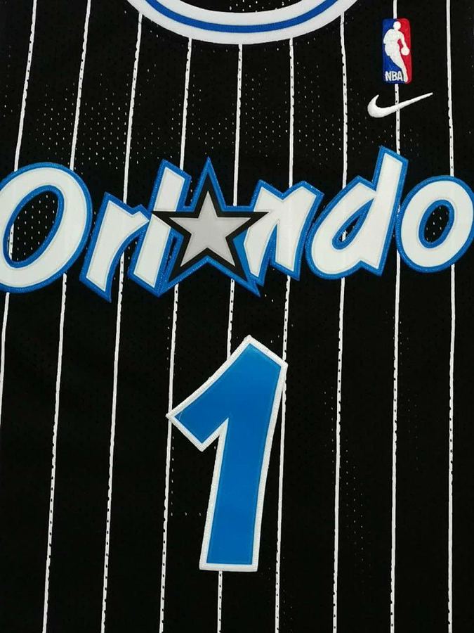 Magic #1 Black Retro Jersey