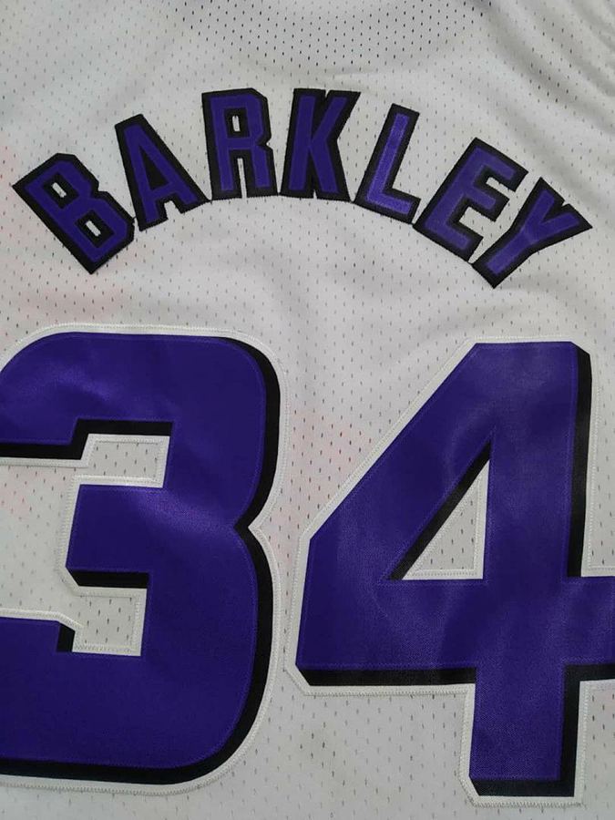 Suns #34 White Retro Jersey