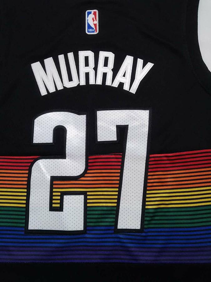 Nuggets #27 Black City Edition Jersey